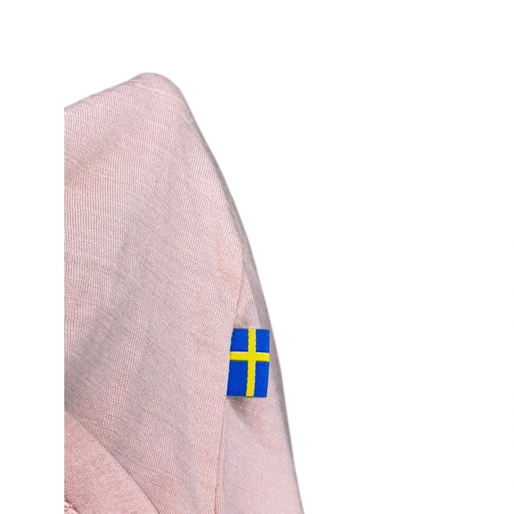 FJALLRAVEN Pink Abisko Wool Tank Top Embroidered Logo Women's Size Small Pastel - Picture 7 of 7